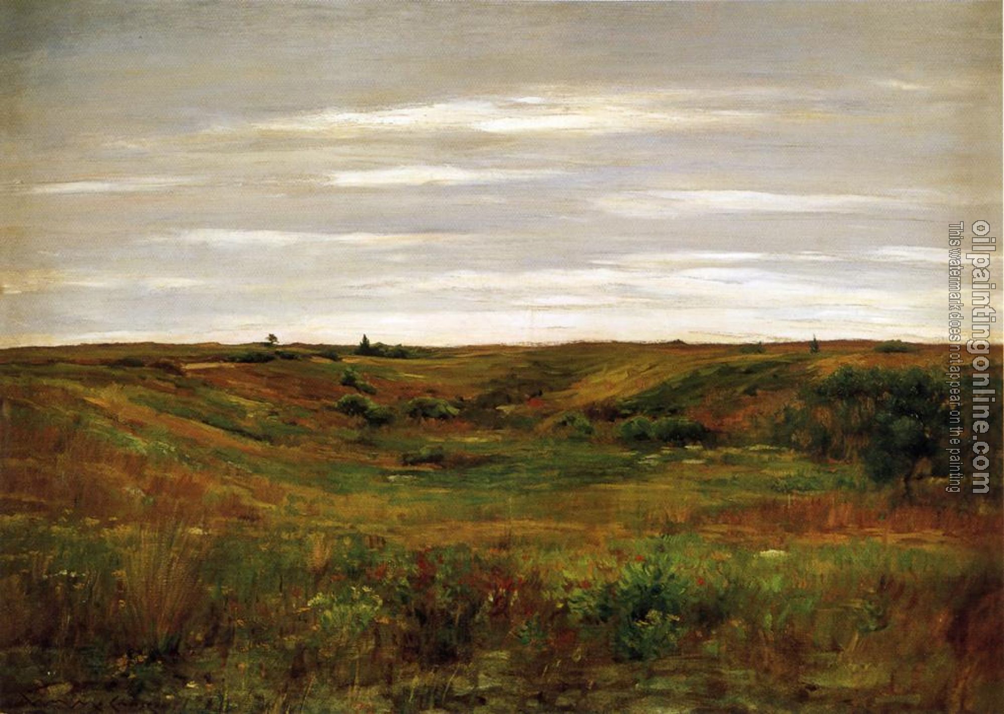 Chase, William Merritt - Landscape A Shinnecock Vale